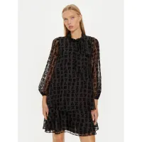 Zdjęcie Armani Exchange Sukienka codzienna 6DYA52 YN1ZZ 1200 Czarny Regular Fit
