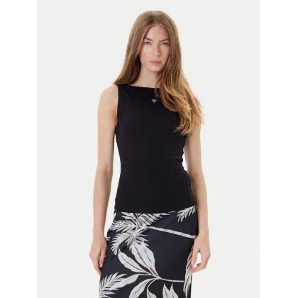 Zdjęcie Guess Top W5RP16 KCNH2 Czarny Regular Fit