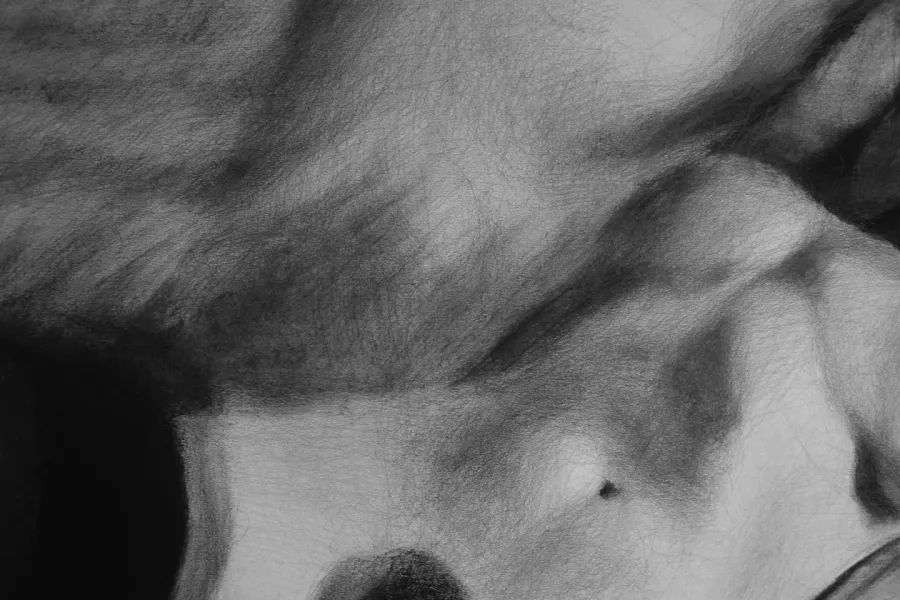 picture 3 "Rafaela" - female nude / drawing on paper 100x70cm, Kamila Ossowska