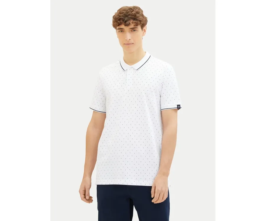 obrazek 1 Tom Tailor Denim Polo 1040465 Biały Regular Fit