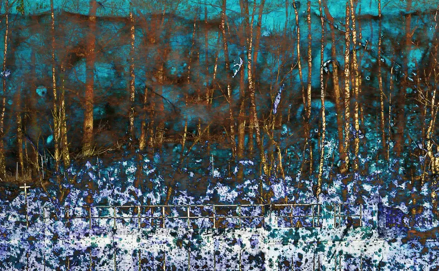 obrazek 3 Wnętrze (Krajobraz) grafika  111,8 x 77,7 cm