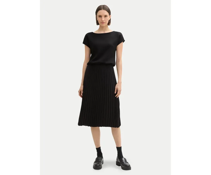 obrazek 1 Tom Tailor Sukienka codzienna 1043883 Czarny Regular Fit