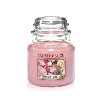Zdjęcie Yankee Candle Fresh Cut Roses Housewarmer Świeca zapachowa 0.411 kg