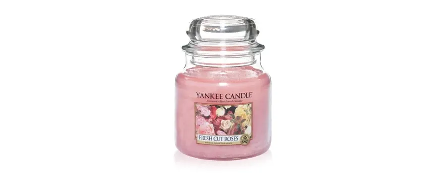 obrazek 1 Yankee Candle Fresh Cut Roses Housewarmer Świeca zapachowa 0.411 kg