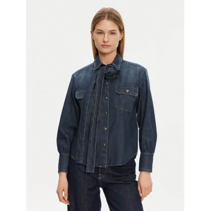 Zdjęcie Marella Koszula jeansowa Nizere 2513111124 Granatowy Regular Fit