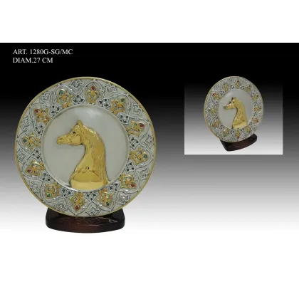 Zdjęcie Talerz dekoracyjny z motywem konia