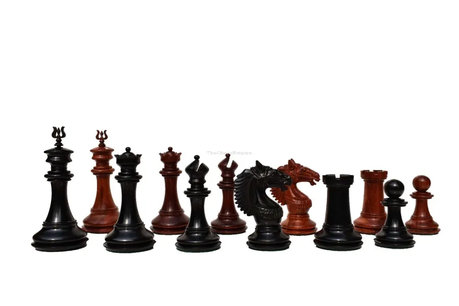 obrazek 1 Prestiżowy zestaw szachów Rudra z dwoma dodatkowymi królowymi - The Chess Empire