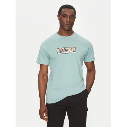 Zdjęcie Quiksilver T-Shirt EQYZT08040 Turkusowy Regular Fit
