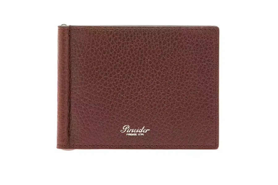 obrazek 3 Reprezentacyjny włoski portfel Grained Collection Money Clip