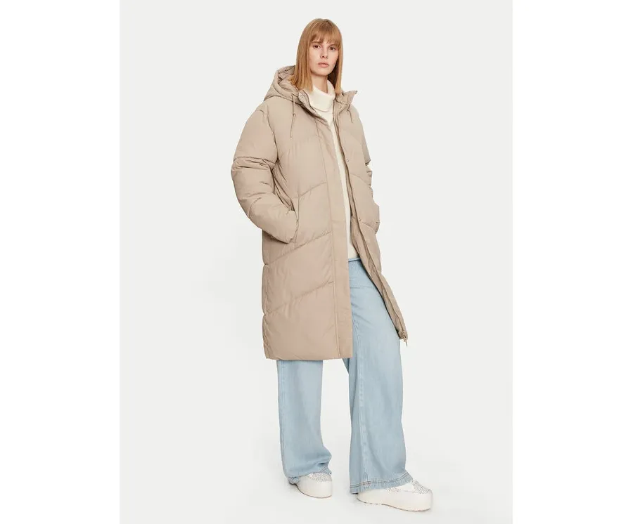 obrazek 1 Noisy May Kurtka zimowa Tenna 27030498 Beżowy Regular Fit