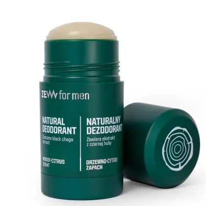 Zdjęcie ZEW For Men z Czarną Hubą - Deo (M) Naturalny dezodorant w sztyfcie  85 g 85 g
