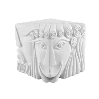 Zdjęcie Rzeźba wykonana z porcelany przedstawiająca Tragedię i Komedię - Vista Alegre