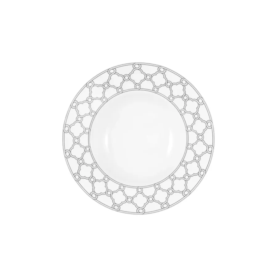 obrazek 1 Wyjątkowy porcelanowy talerz do zupy z kolekcji Dynasty - Porcel
