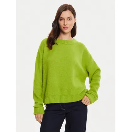 Zdjęcie American Vintage Sweter VITO18EH24 Zielony Loose Fit