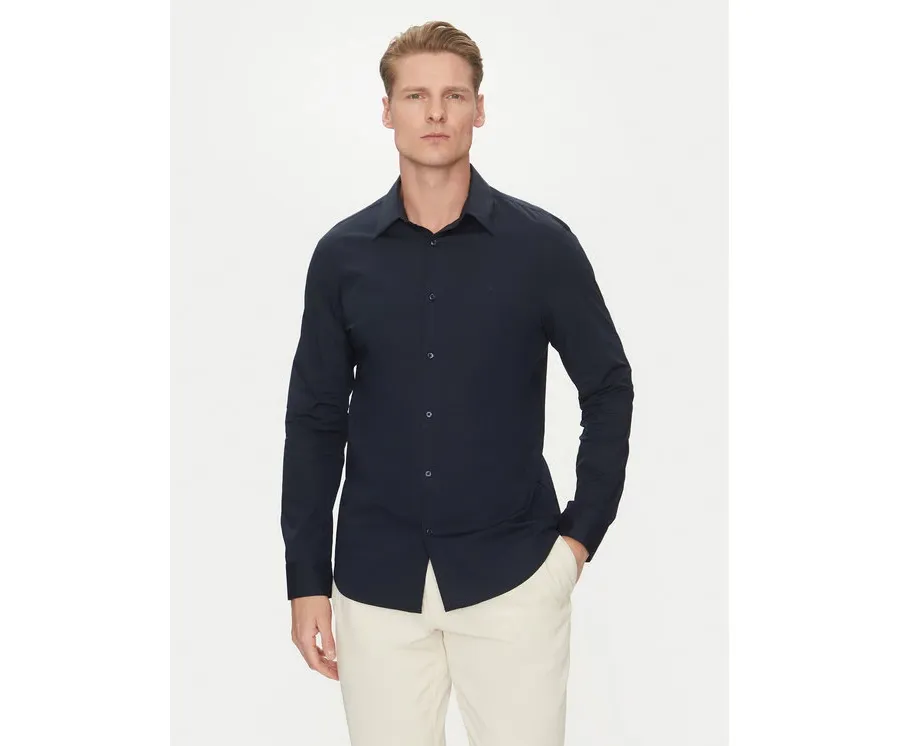 obrazek 1 Calvin Klein Koszula LV04LB145G Granatowy Slim Fit