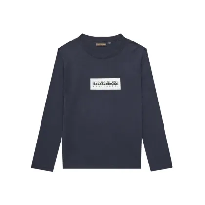 Zdjęcie Napapijri Bluzka S-Chamois NP0A4HYK D Granatowy Regular Fit