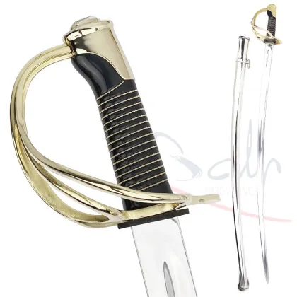 Zdjęcie Klasyczna szabla kawaleryjska – model z 1822 roku z wykończeniem w mosiądzu