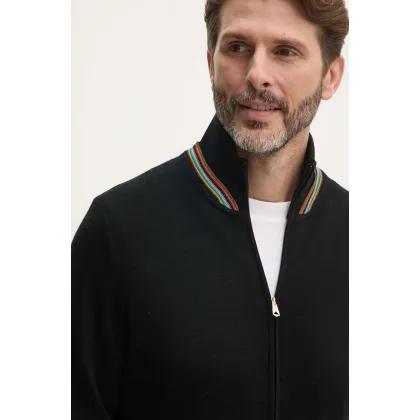 Zdjęcie Paul Smith kardigan wełniany kolor czarny M1R-905Y-N02501