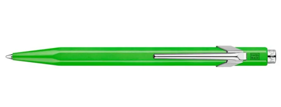 obrazek 3 Osobliwy długopis z etui w zielonym kolorze