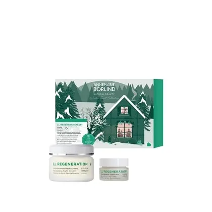 Zdjęcie ANNEMARIE BÖRLIND LL REGENERATION NACHTPFLEGE-SET Winter Forest Collection Krem do twarzy 1 szt.