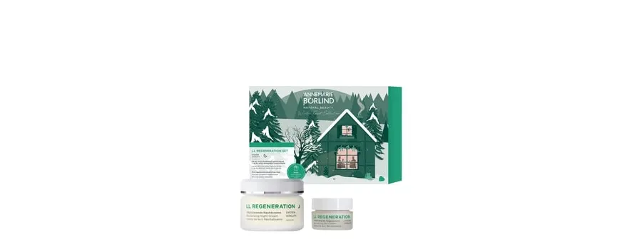 obrazek 1 ANNEMARIE BÖRLIND LL REGENERATION NACHTPFLEGE-SET Winter Forest Collection Krem do twarzy 1 szt.