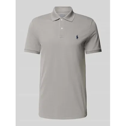 Zdjęcie Koszulka polo o kroju tailored fit z wyhaftowanym logo
