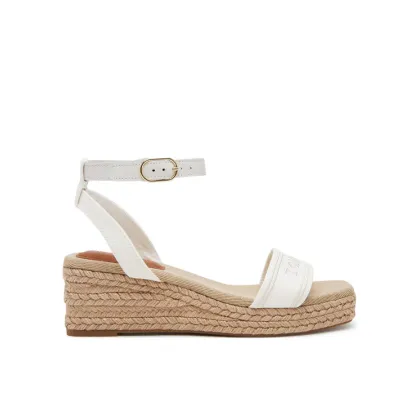 Zdjęcie Tommy Hilfiger Espadryle Tommy Hilfiger Espad Mid Wedge FW0FW08805 Écru