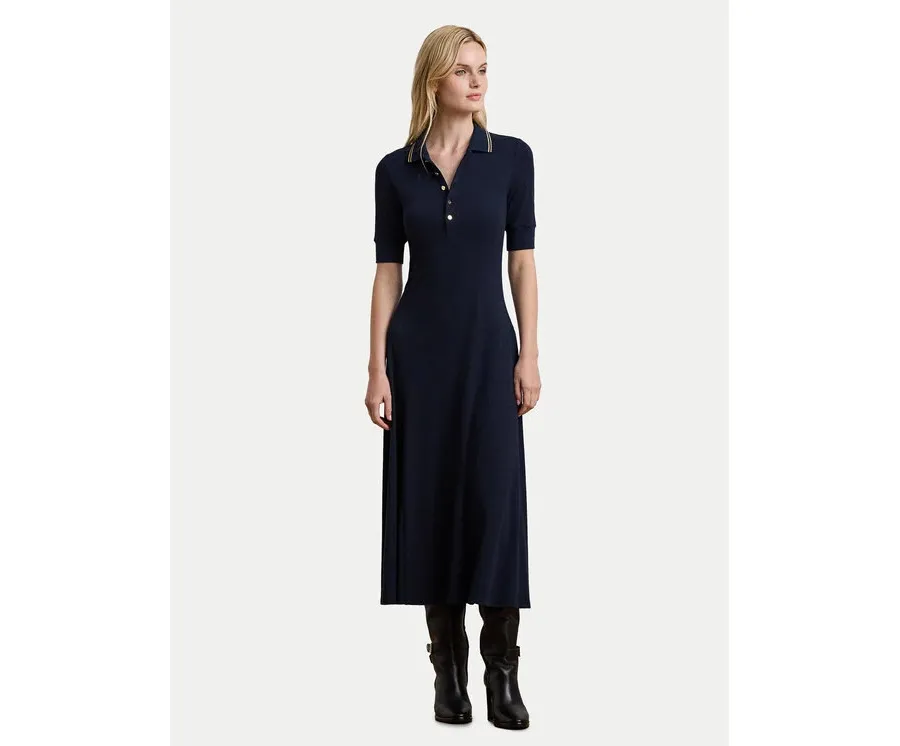 obrazek 1 LAUREN RALPH LAUREN Sukienka codzienna 200957638001 Granatowy Slim Fit