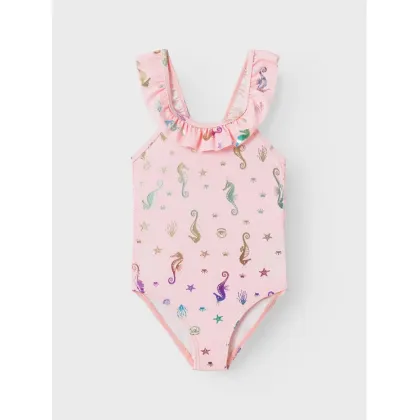 Zdjęcie NAME IT Strój kąpielowy Nmfzamar 13226753 Różowy Regular Fit