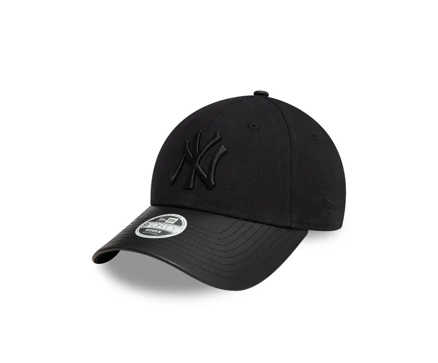 obrazek 1 New Era Czapka z daszkiem New York Yankees Pu Visor 9Forty 60595388 Czarny