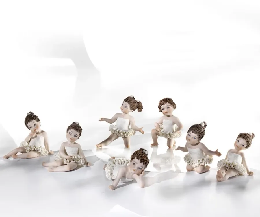 obrazek 2 Cudowna figura baletnicy z porcelany - Sibania