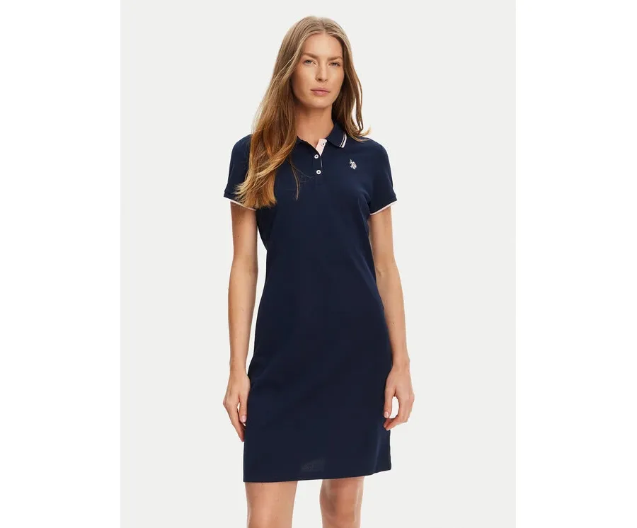 obrazek 1 U.S. Polo Assn. Sukienka codzienna WUP1312 Granatowy Regular Fit