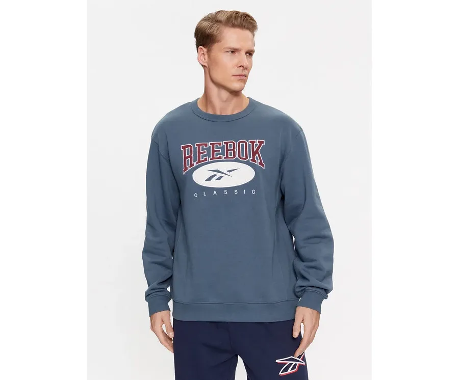 obrazek 1 Reebok Bluza Archive Essentials IM1531 Niebieski Regular Fit