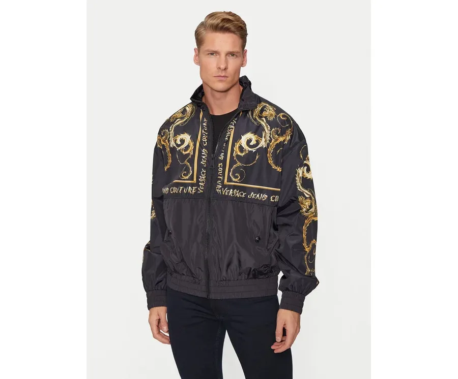 obrazek 1 Versace Jeans Couture Kurtka bomber 77GAS411 Czarny Regular Fit