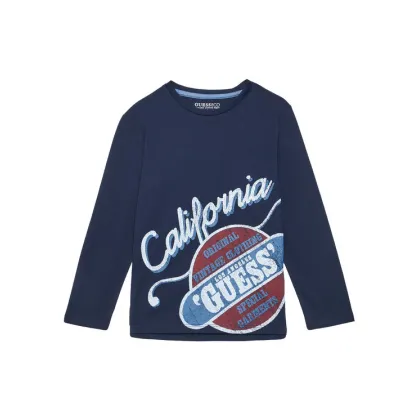 Zdjęcie Guess Bluzka L5YI26 K8HM4 Granatowy Regular Fit