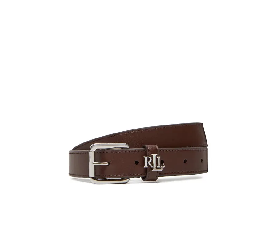 obrazek 1 LAUREN RALPH LAUREN Pasek Damski 412968763007 Brązowy