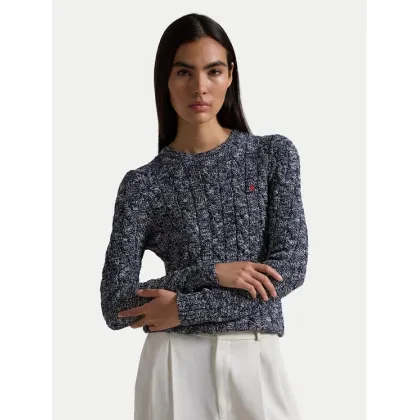 Zdjęcie Polo Ralph Lauren Sweter 211947924002 Granatowy Slim Fit