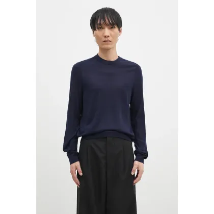 Zdjęcie Paul Smith sweter wełniany męski kolor granatowy lekki M1R-562X-M02093