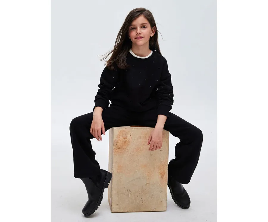 obrazek 1 Mayoral Bluza 7.402 Czarny Regular Fit