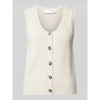 Zdjęcie Top z dzianiny z listwą guzikową na całej długości model ‘JILLI’