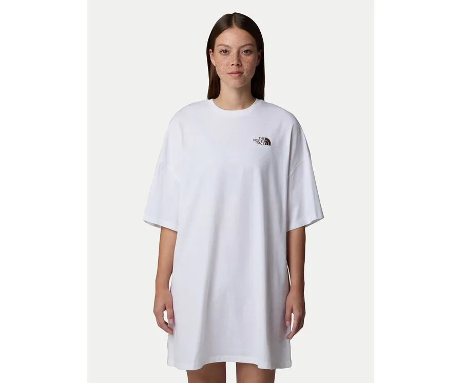 obrazek 1 The North Face Sukienka codzienna Simple Dome NF0A87NF Biały Relaxed Fit