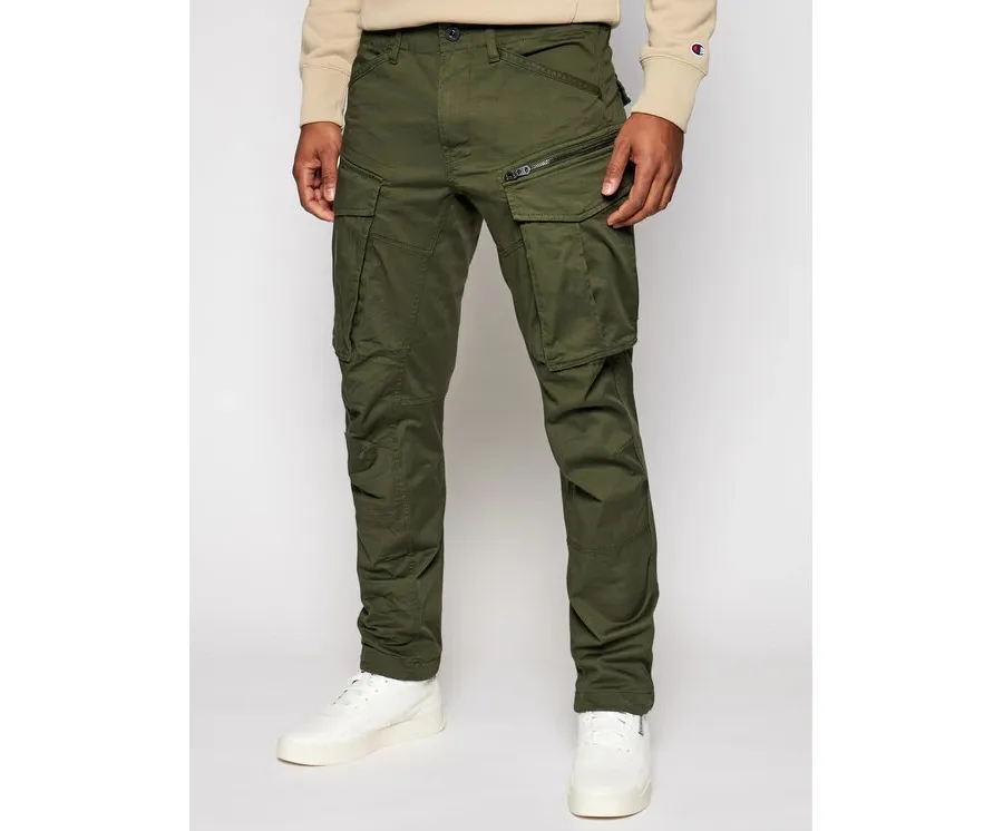 obrazek 1 G-Star Raw Spodnie materiałowe Rovic D02190-5126-6059 Zielony Tapered Fit