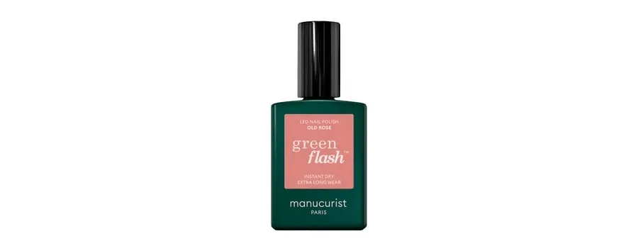 obrazek 1 manucurist Green Flash Lakier do paznokci w żelu 15 ml Old Rose