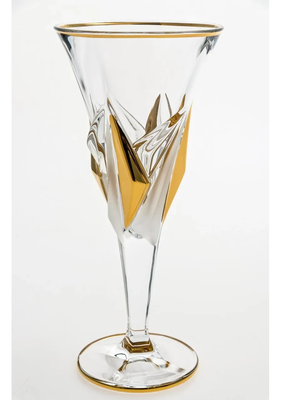 obrazek 1 Kieliszki do wina Princess Gold - 6 sztuk, 250 ml