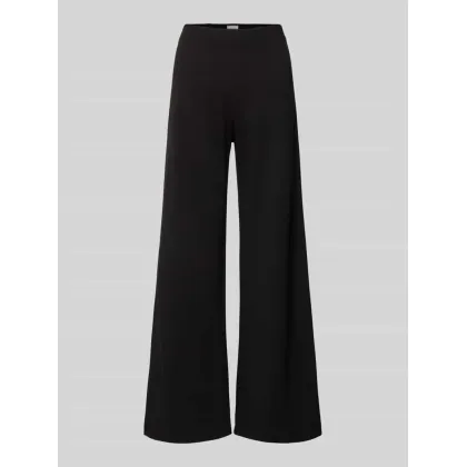 Zdjęcie Spodnie materiałowe o rozkloszowanym kroju z elastycznym pasem model ‘KIMBERLEY’