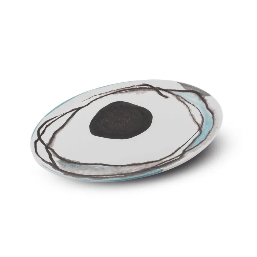 obrazek 3 Stylowy talerz ceramiczny H.2xL.31xP.31 cm