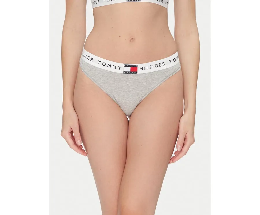 obrazek 1 Tommy Hilfiger Stringi UW0UW06039 Szary
