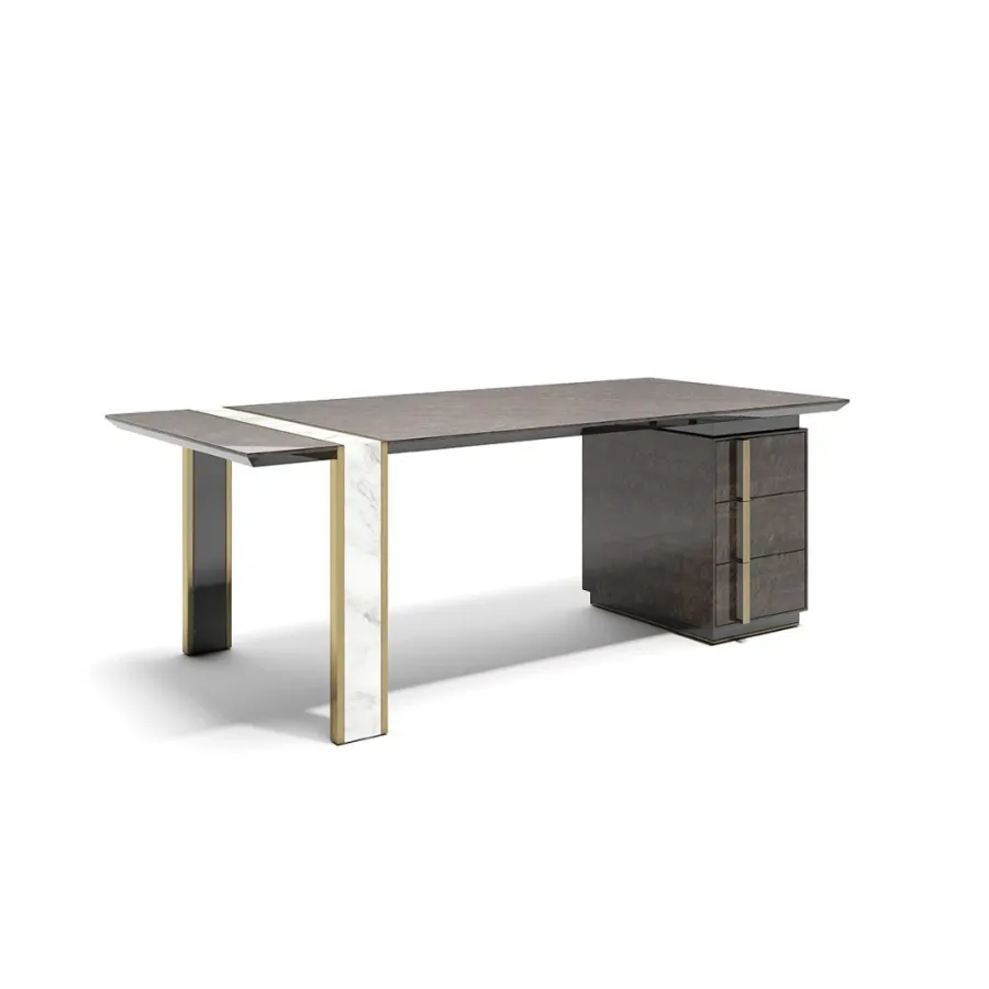 obrazek 3 Ekskluzywne włoskie modernistyczne biurko - do biura lub gabinetu