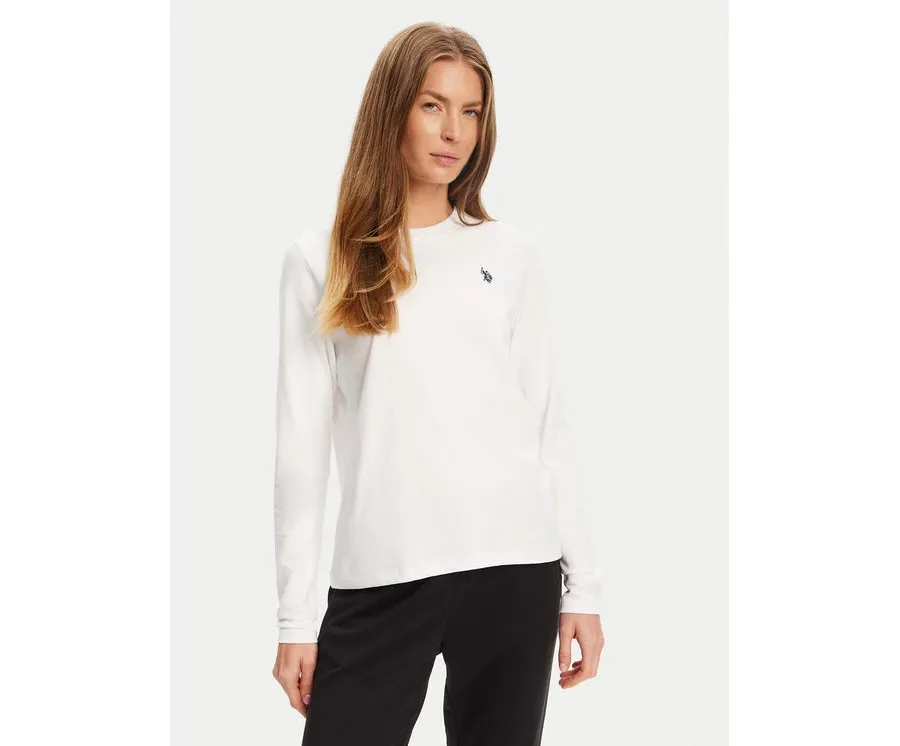 obrazek 1 U.S. Polo Assn. Bluzka WUP0785 Biały Regular Fit