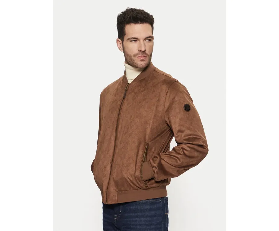 obrazek 1 JOOP! Kurtka bomber JO-299Lutiano 30044880 Brązowy Regular Fit